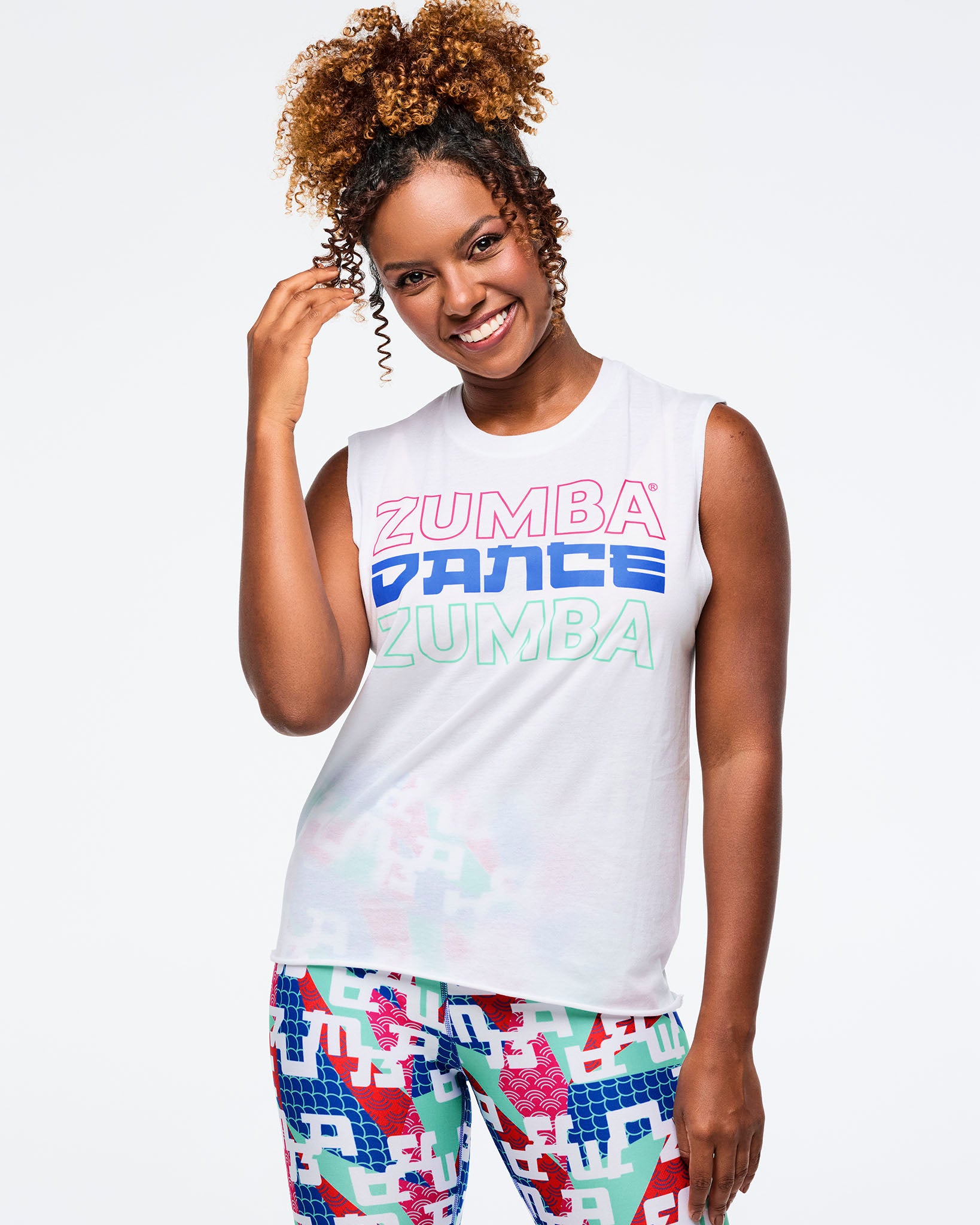 Eastern Flavor Crew Neck Muscle Tank – Zumba Wear | STRONG iD
