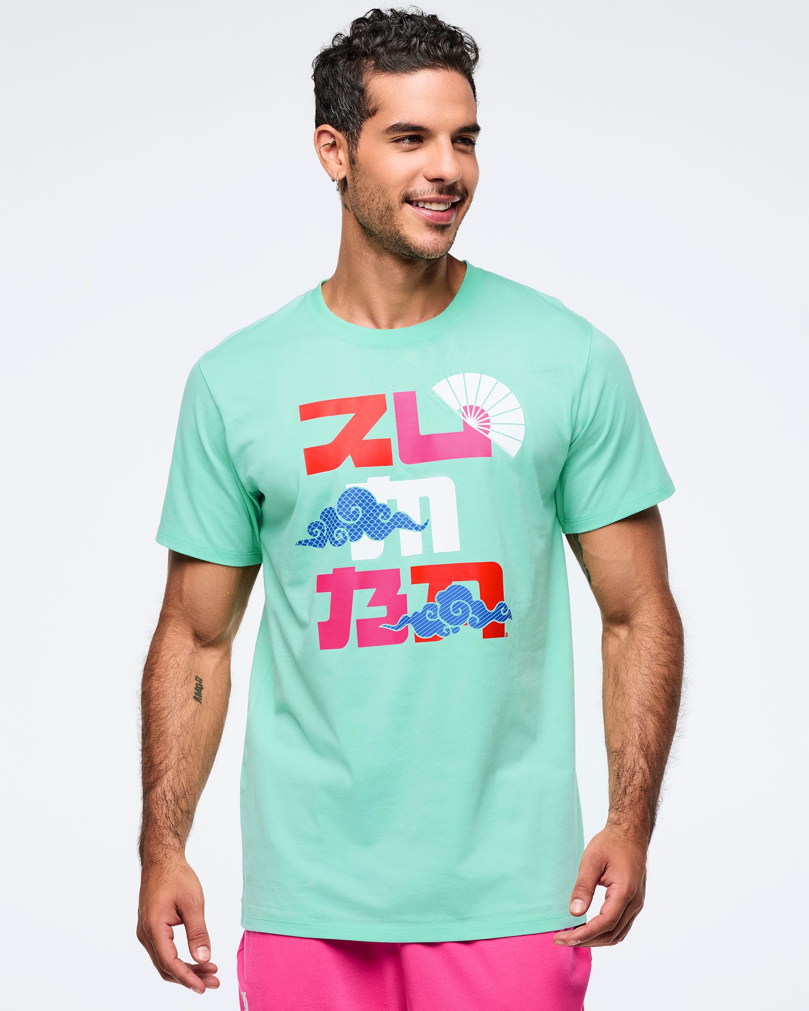 Eastern Flavor Crew Neck Tee - Light Green – Zumba Wear | STRONG iD