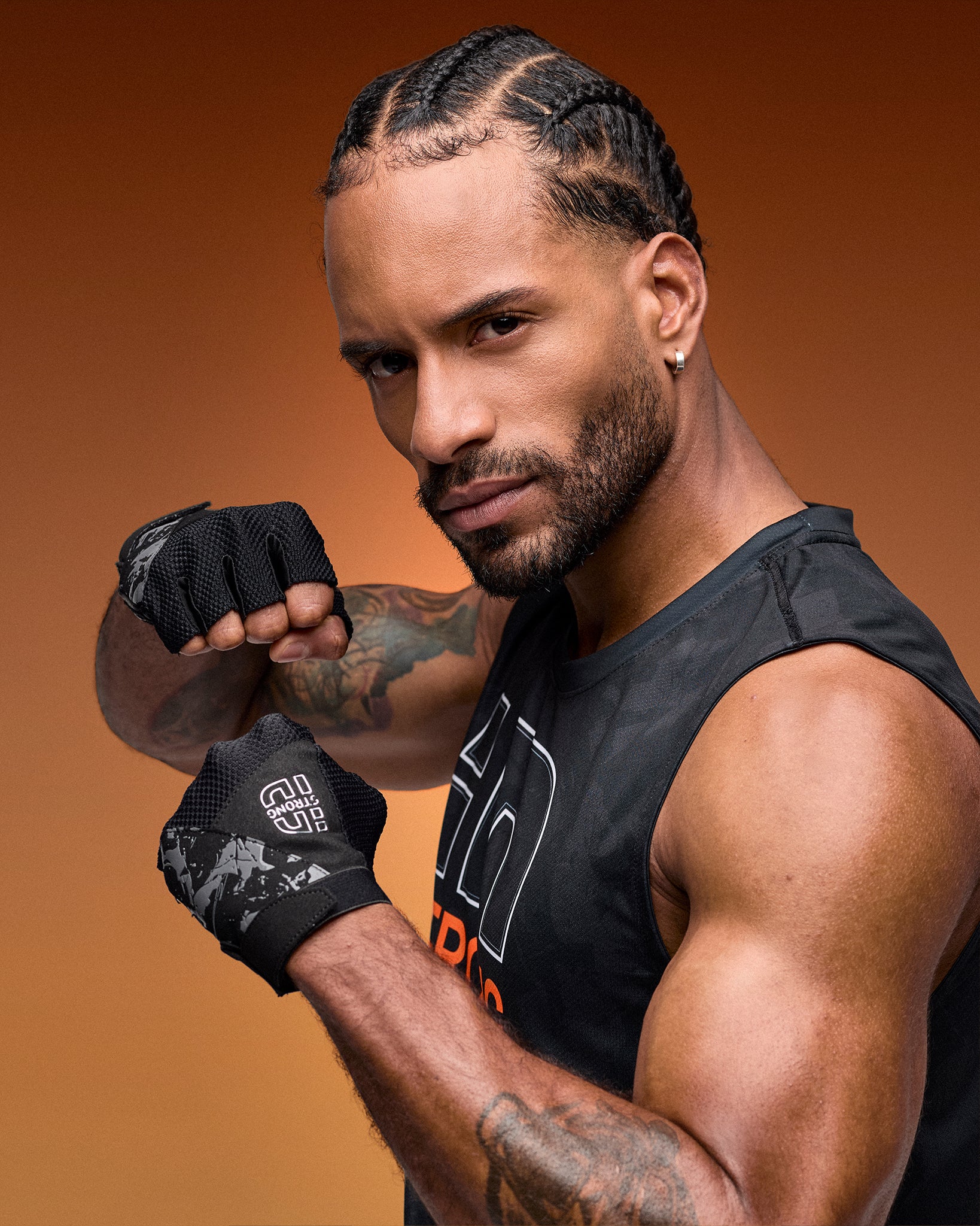 strong by zumba handschuhe STRONG iD Fingerless Gloves