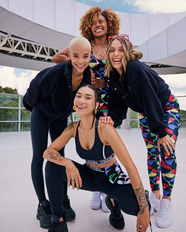 Zumba Haus High Waisted Ankle Leggings