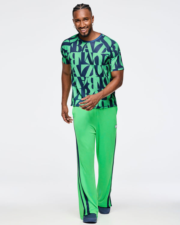 Zumba Out Loud Mid Rise Track Pants