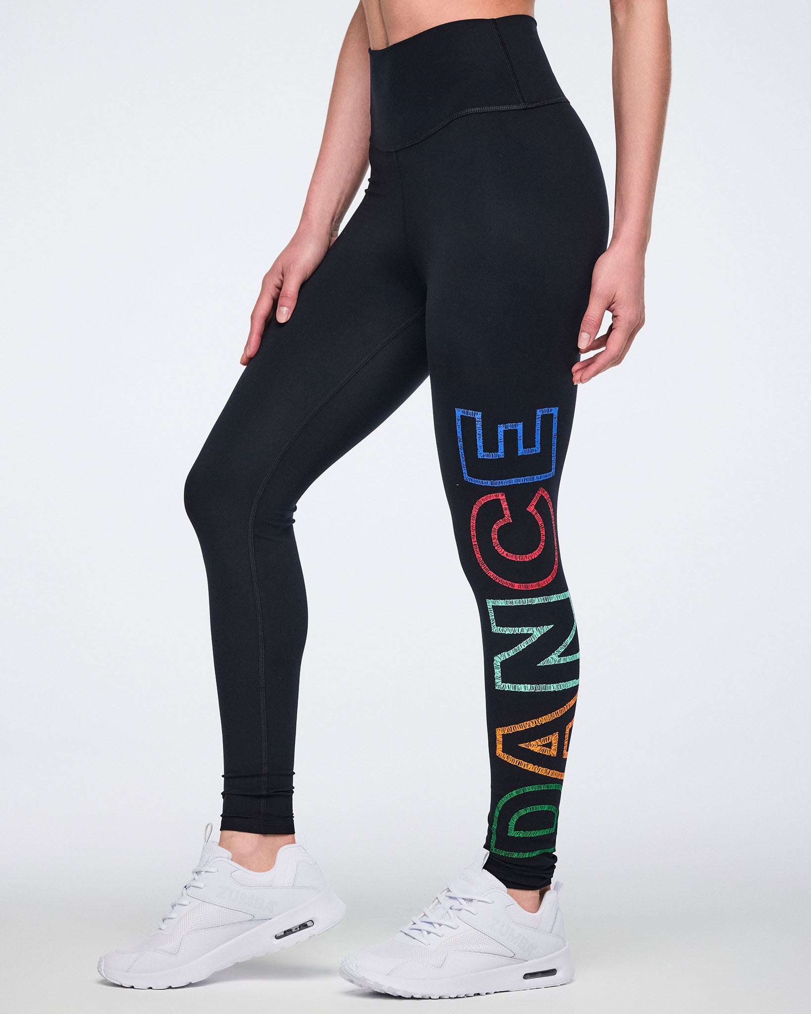 Wildbeat High Waisted Ankle Leggings – Zumba Wear | STRONG iD