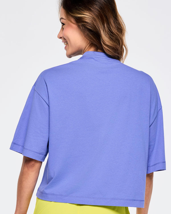 Zumba Out Loud Oversized Boxy Crop Top