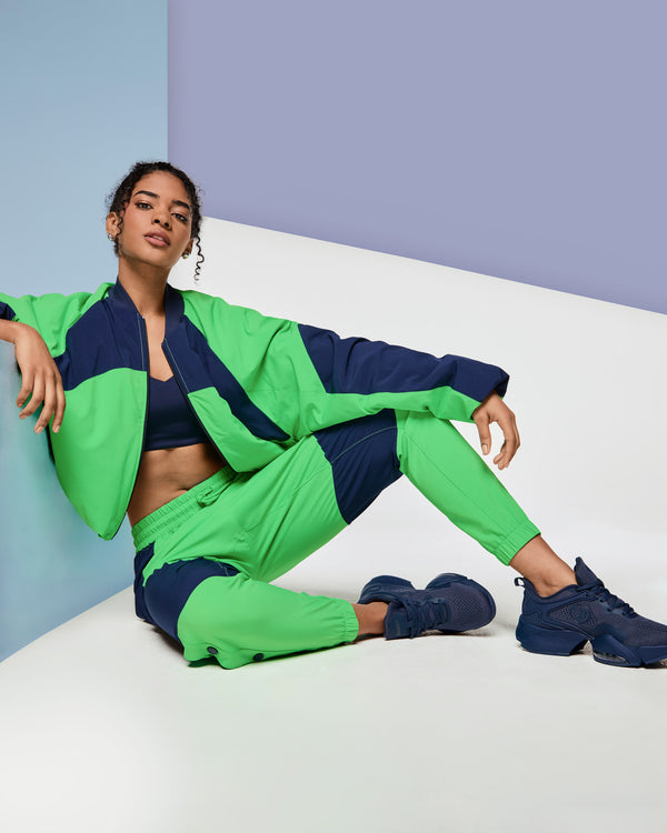 Zumba Out Loud Woven Track Pants With Side Snaps
