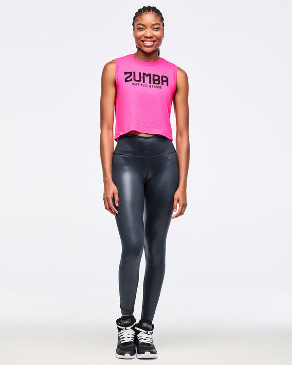 Zumba Libre Crew Neck Crop Tank