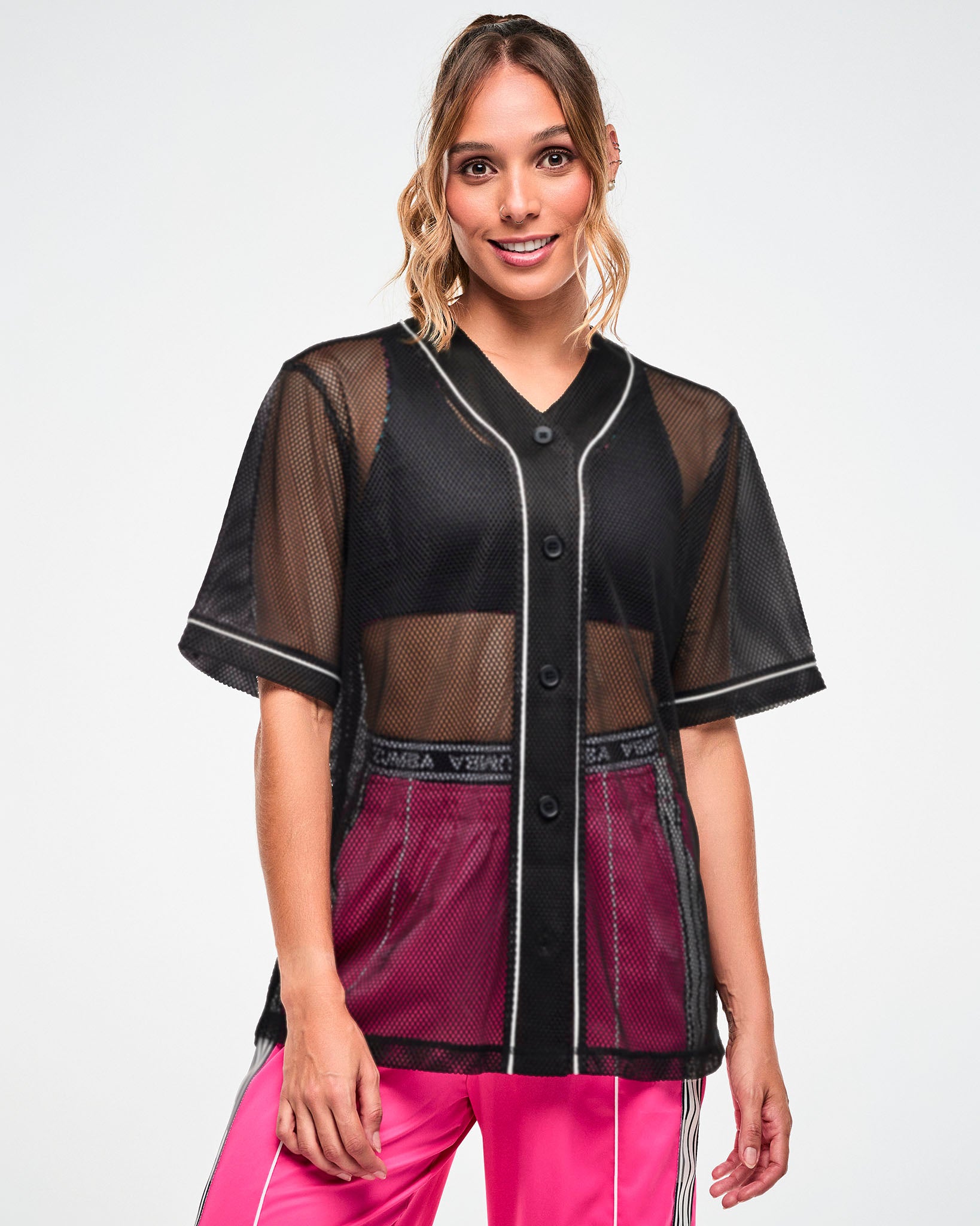 Electric Feel Unisex Mesh Baseball Jersey – Zumba Wear | STRONG iD