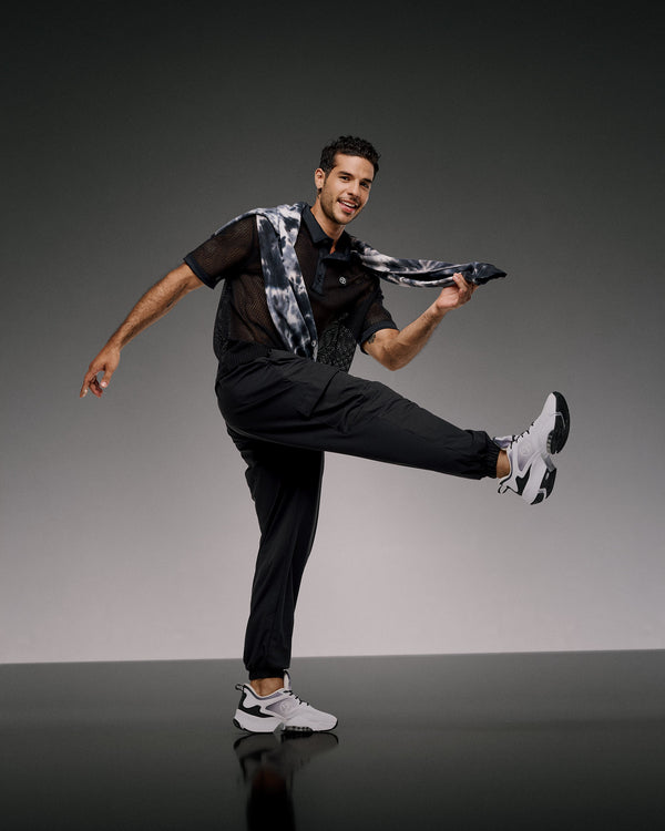 Zumba Basic Oversized Mesh Polo