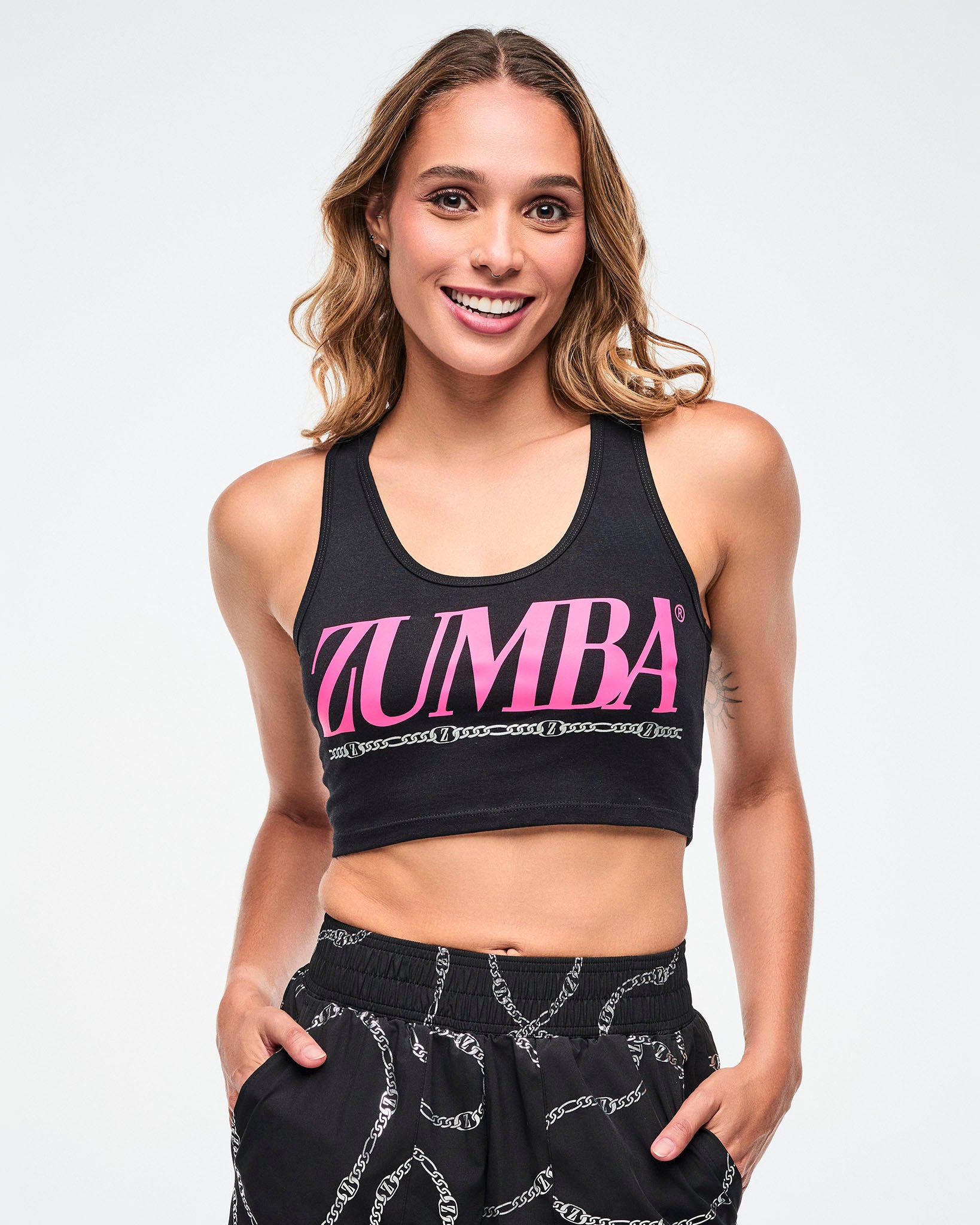 Dale-Z Crop Racerback – Zumba Wear | STRONG iD