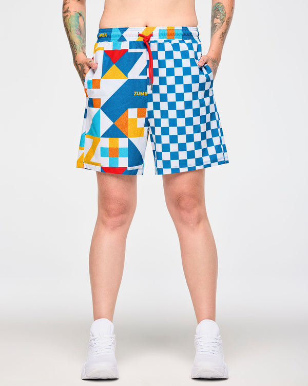 Zumba Rays Men's Woven Shorts