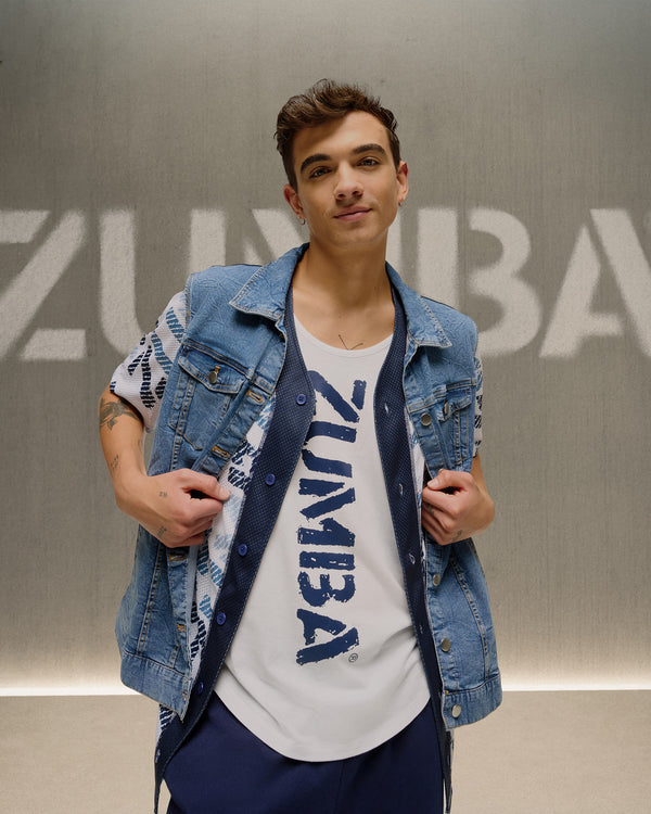 Blue Jean Long Denim Vest