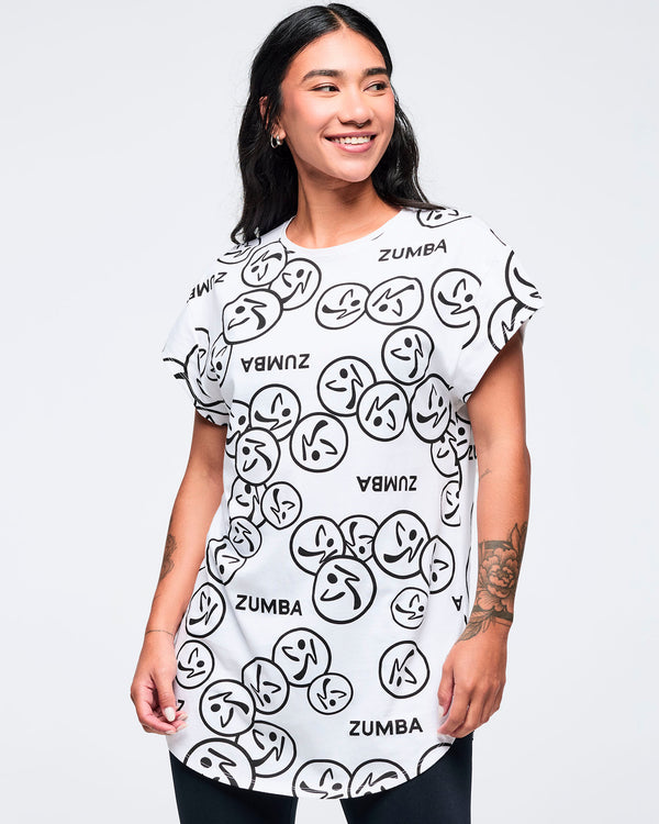 Zumba Basic Men's Round Hem Tee