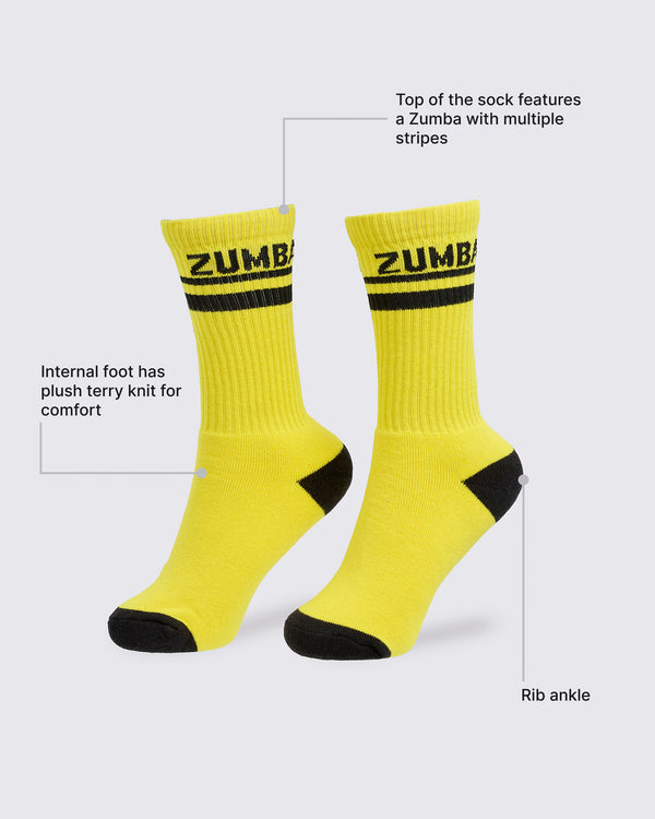 Zumba Core Plush High Socks