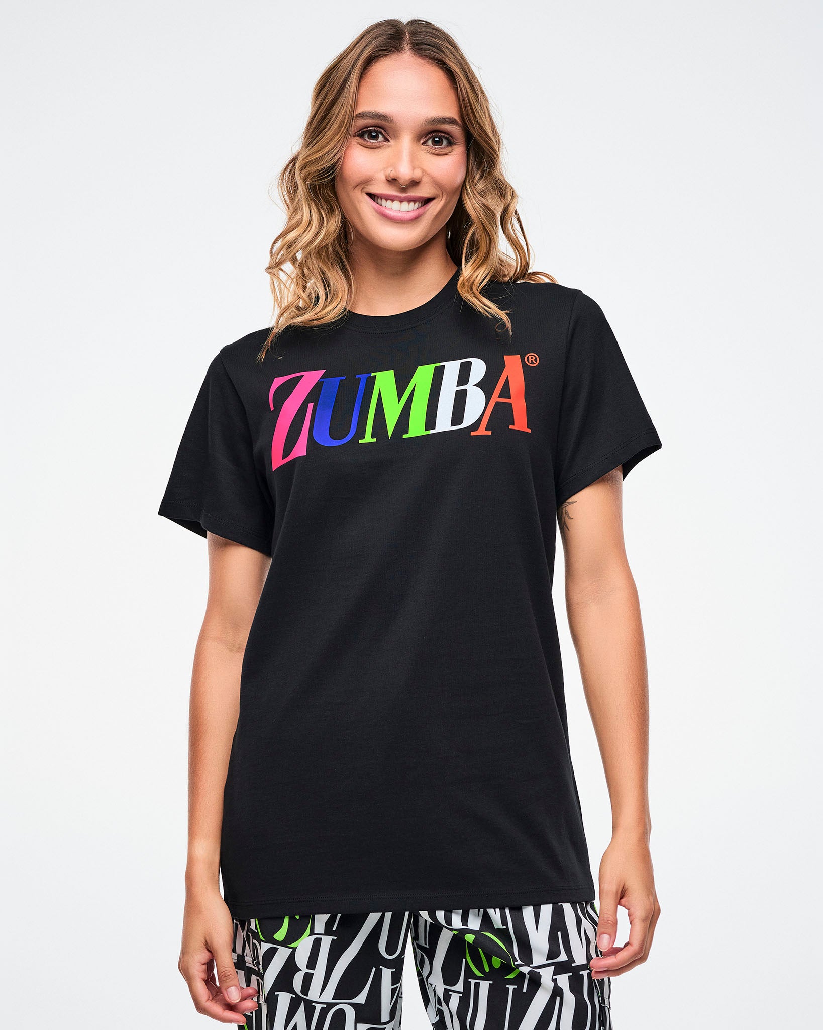 Dale-Z Unisex Crew Neck Tee - Black – Zumba Wear | STRONG iD