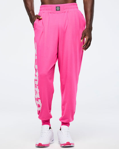 Eastern Flavor Knit Drop Crotch Joggers
