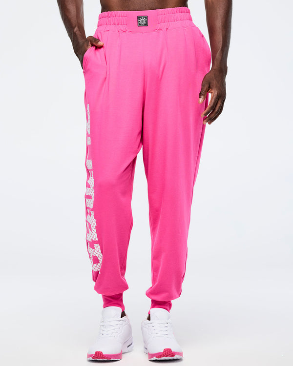 Eastern Flavor Knit Drop Crotch Joggers