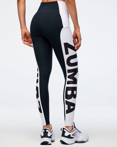 Zumba Basic High Waisted Ankle Leggings With Inserts