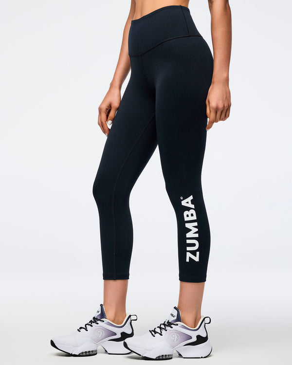 Zumba Basic High Waisted Crop Leggings