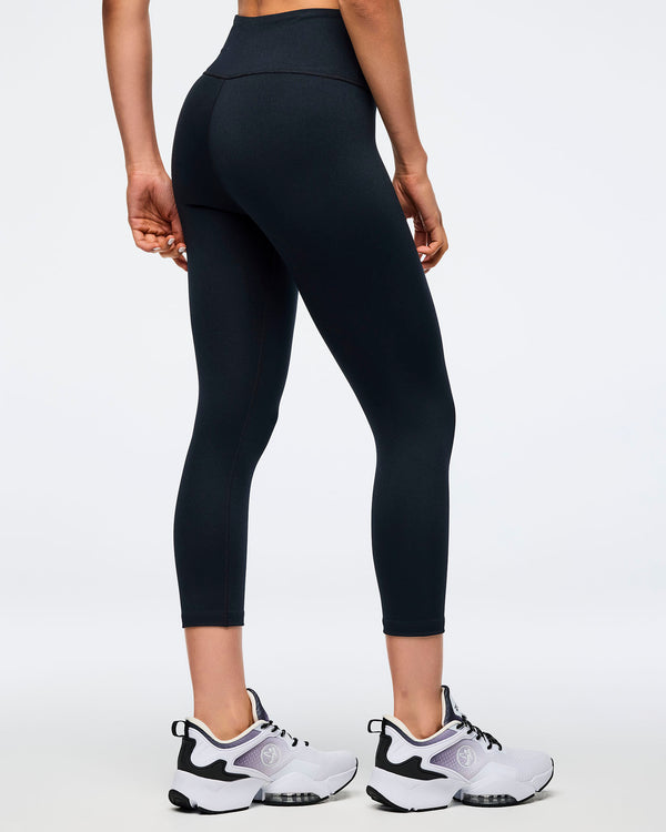 Zumba Basic High Waisted Crop Leggings