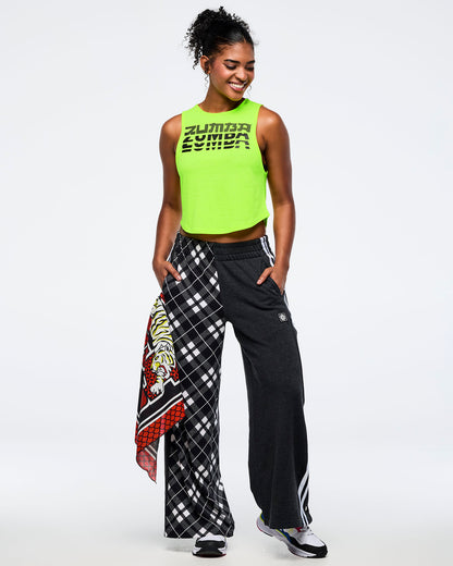 Eastern Flavor Round Hem Muscle Tank