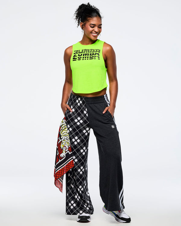 Eastern Flavor Round Hem Muscle Tank