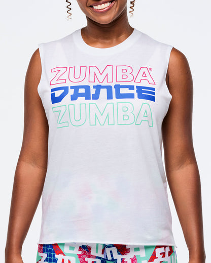 Eastern Flavor Crew Neck Muscle Tank