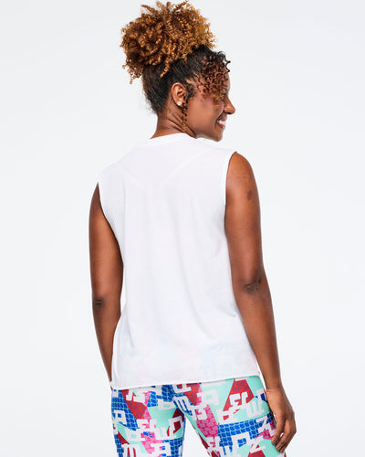 Eastern Flavor Crew Neck Muscle Tank