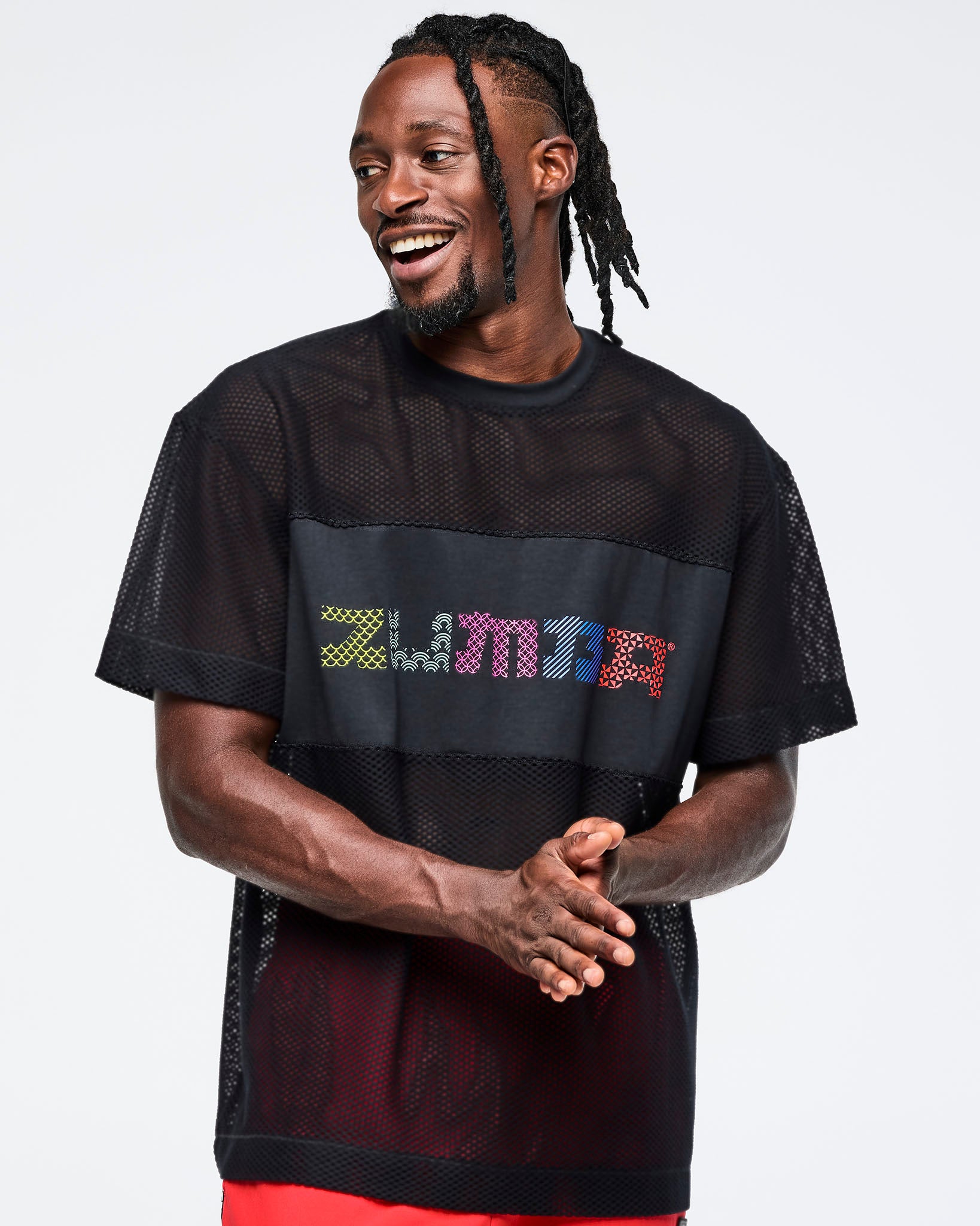 Eastern Flavor Boxy Mesh Top – Zumba Wear | STRONG iD