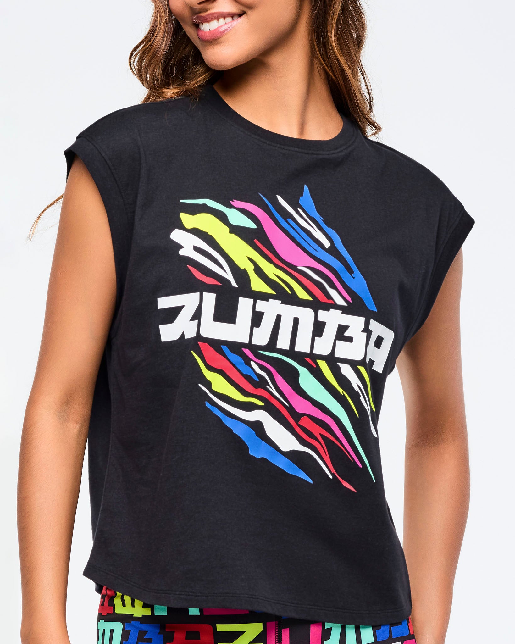 Eastern Flavor High Waisted Biker Shorts – Zumba Wear | STRONG iD