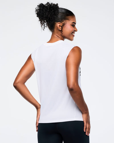 Zumba Basic Crew Neck Muscle Tank - Mesh