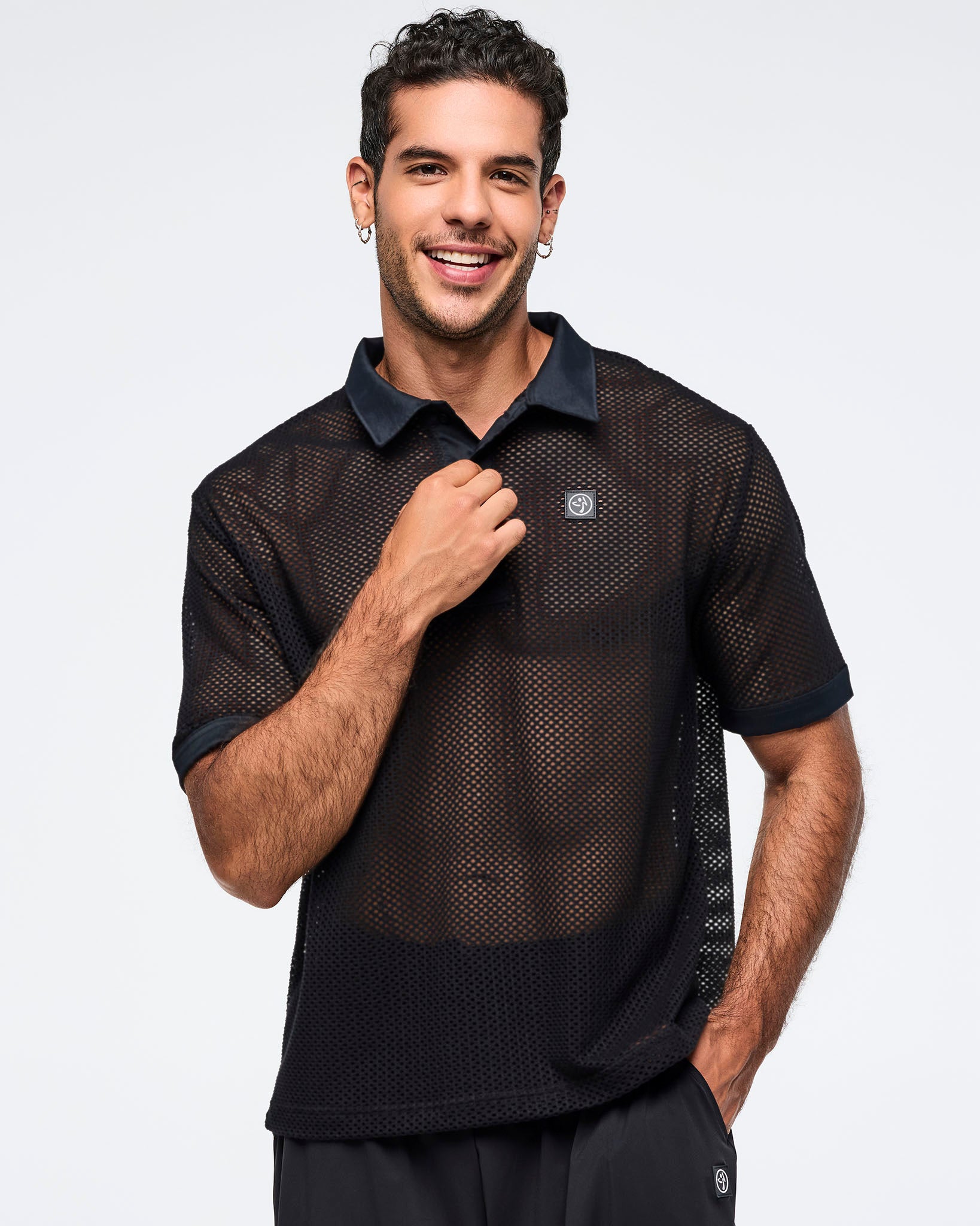 Zumba Basic Oversized Mesh Polo – Zumba Wear | STRONG iD