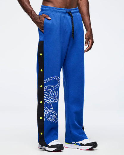 Eastern Flavor Men's Side Snap Pant