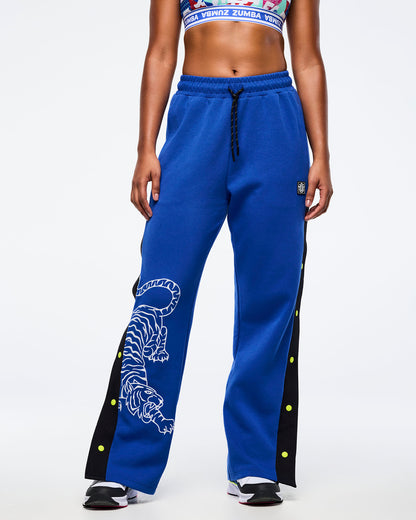 Eastern Flavor Men's Side Snap Pant