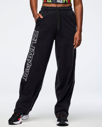 Eastern Flavor Men's Barrel Leg Sweatpants