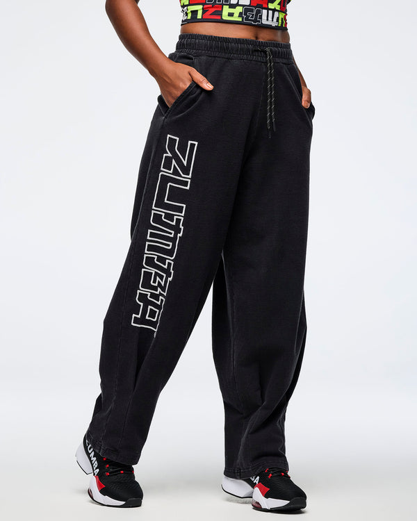 Eastern Flavor Men's Barrel Leg Sweatpants