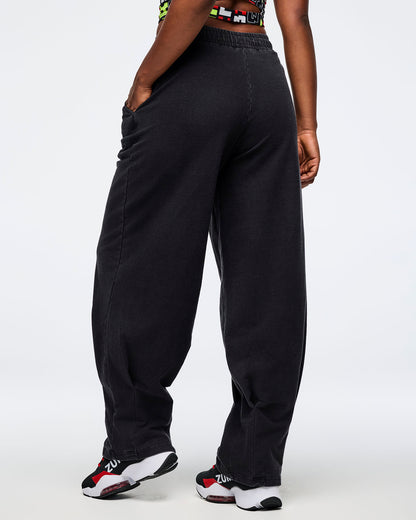 Eastern Flavor Men's Barrel Leg Sweatpants