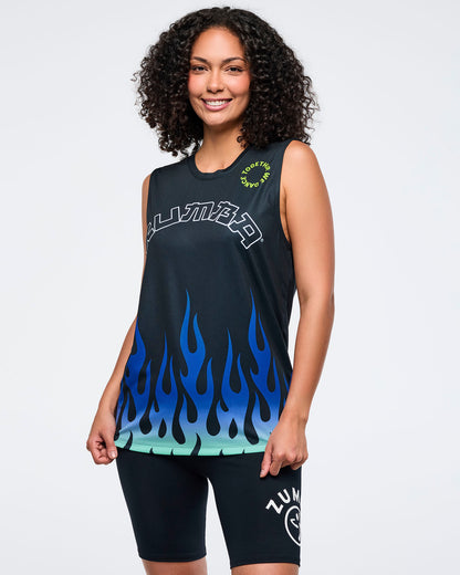 Eastern Flavor Men's Wide Shoulder Tank