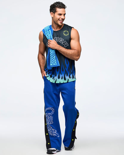 Eastern Flavor Men's Wide Shoulder Tank