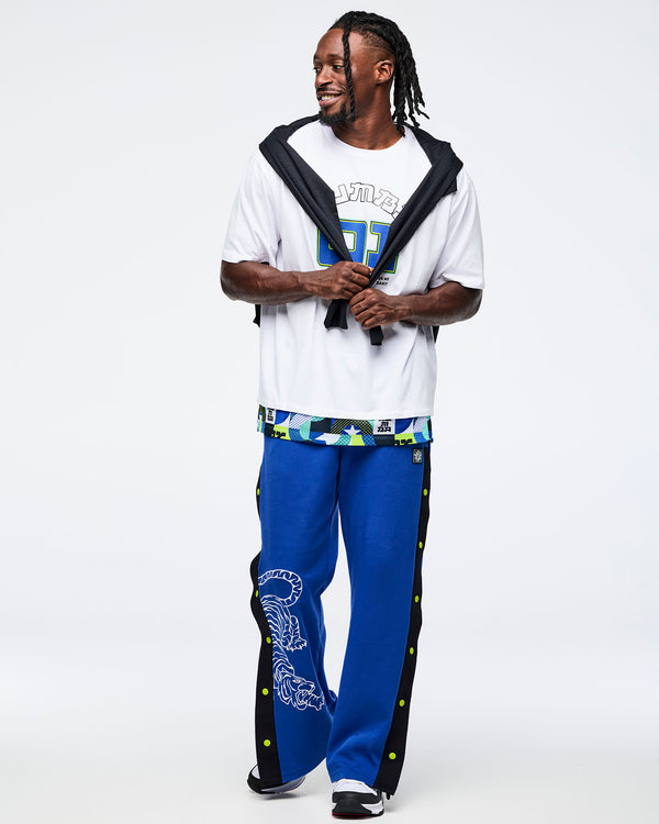 Eastern Flavor Men's Double Layered Hem Tee