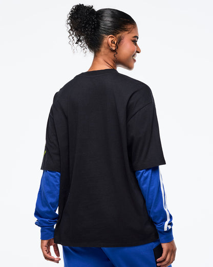 Eastern Flavor Men's Oversized Crew Neck Tee