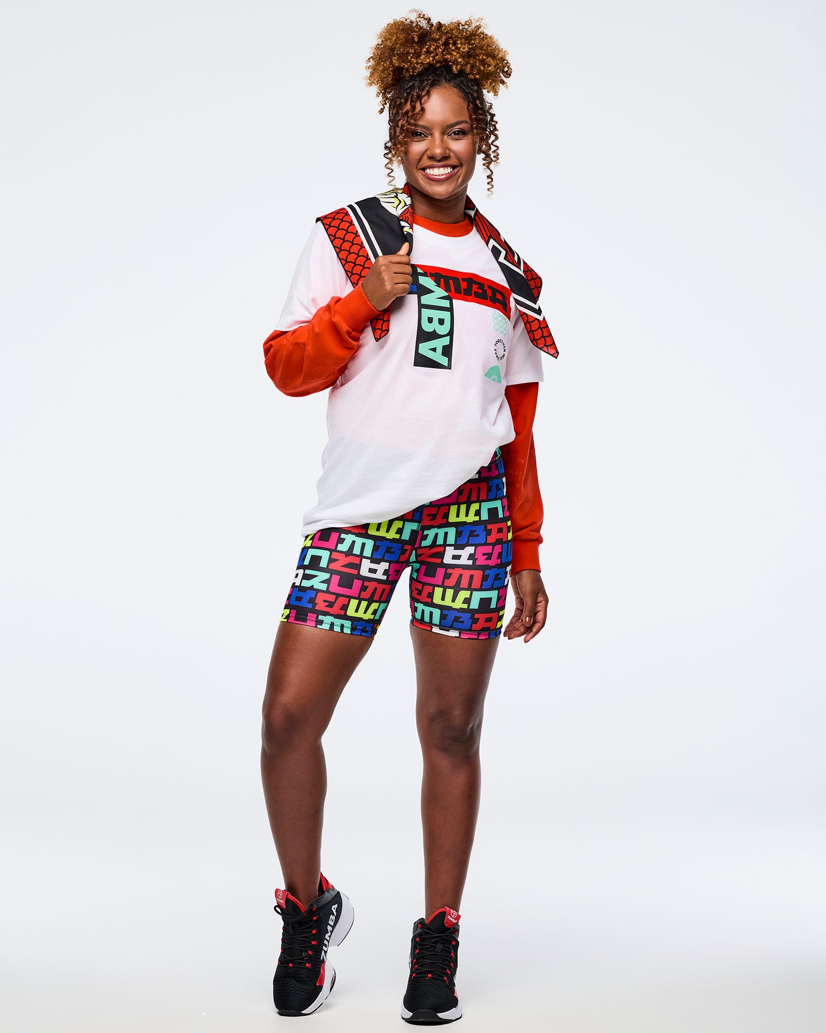 Eastern Flavor Crew Neck Tee - White – Zumba Wear | STRONG iD