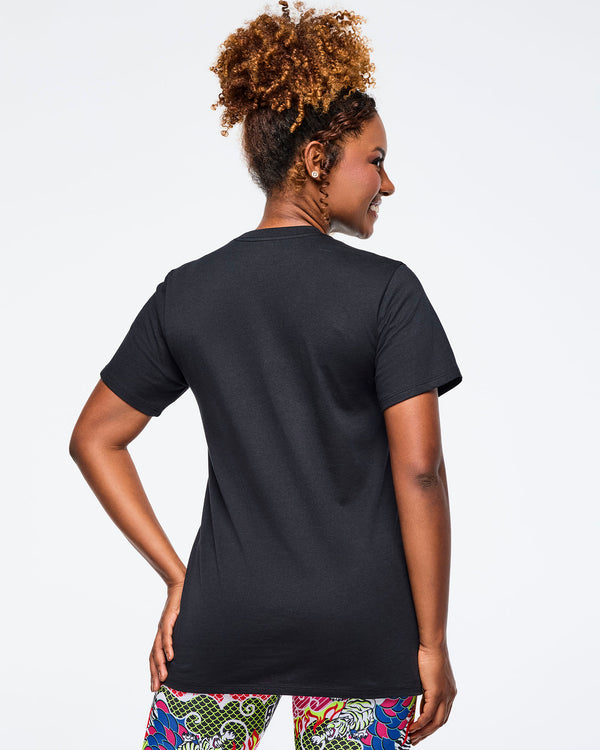 Eastern Flavor Crew Neck Tee - Black