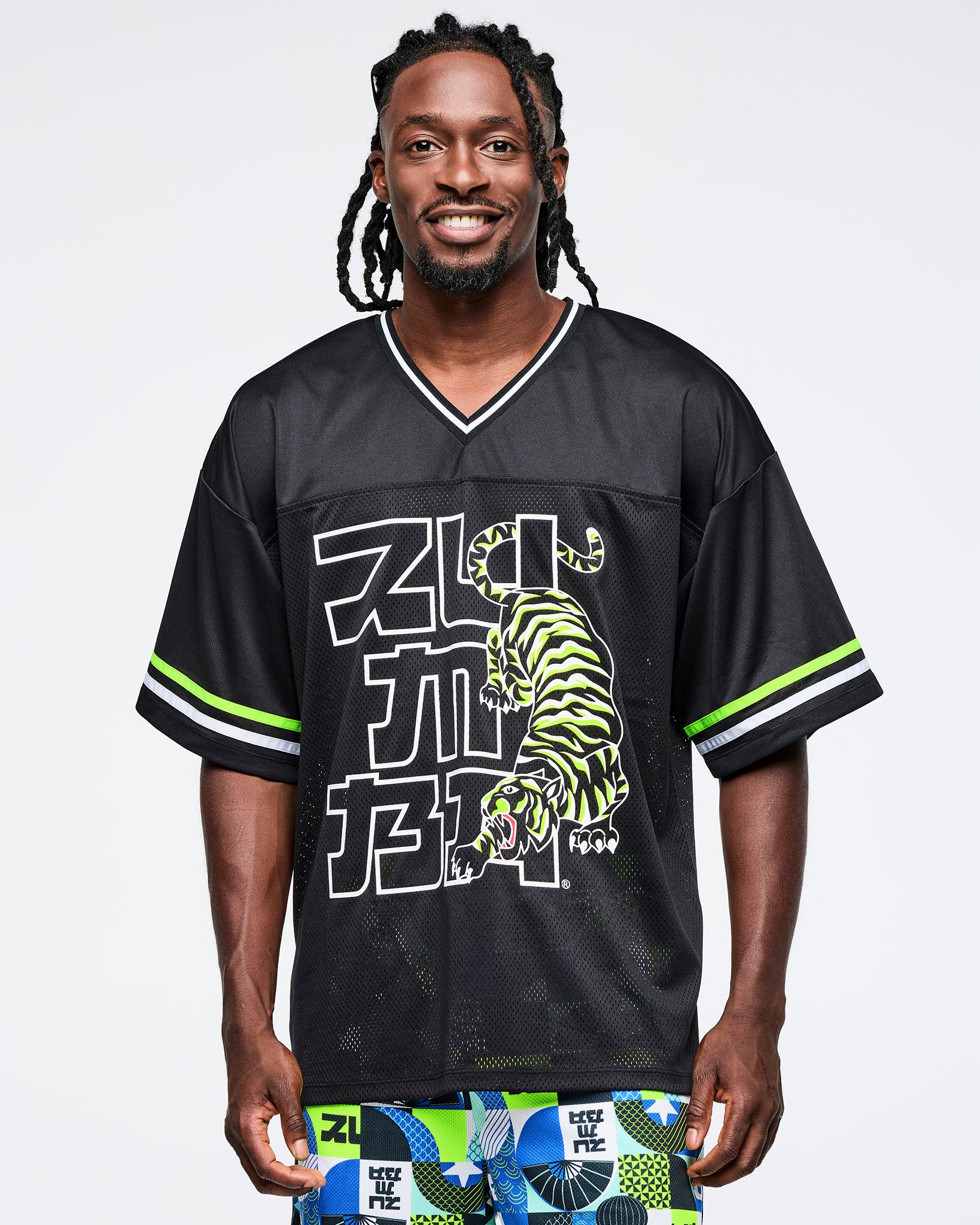 Eastern Flavor Oversized Sports Jersey – Zumba Wear | STRONG iD