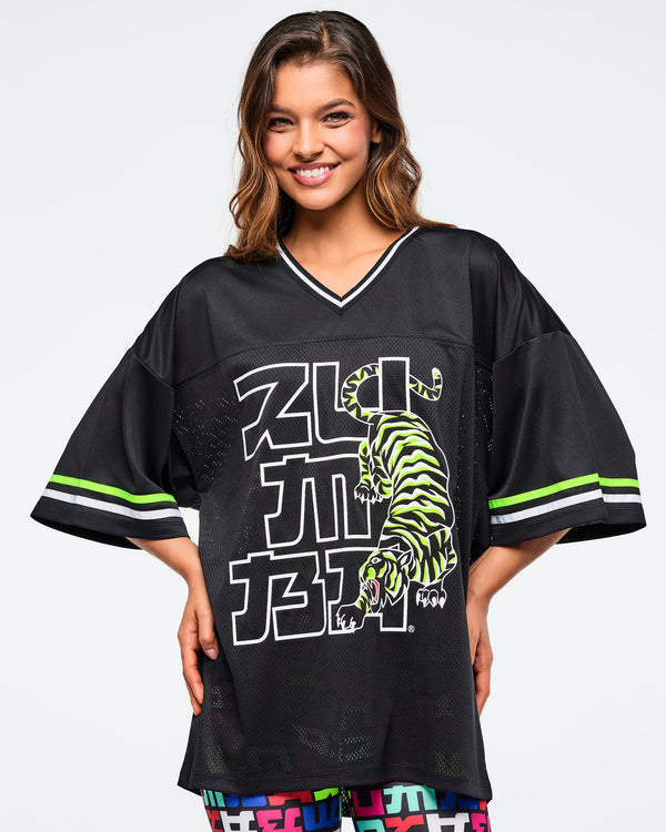 Eastern Flavor Oversized Sports Jersey