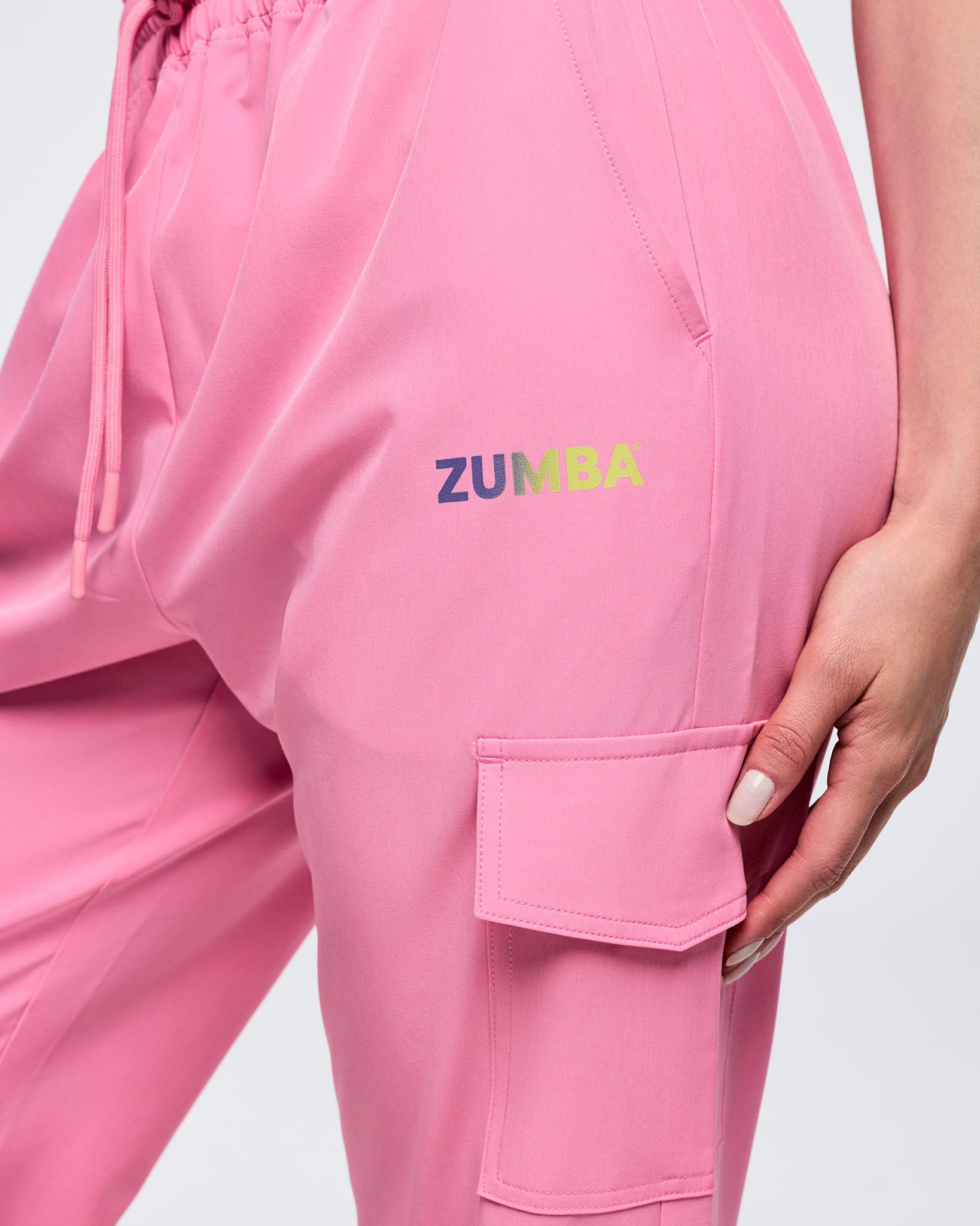 Pastel Woven Cargo Pants – Zumba Wear | STRONG iD