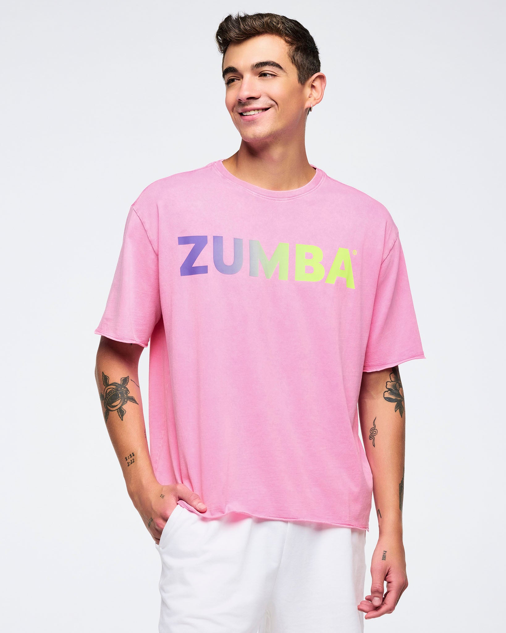 【正規品】ZUMBA pastel oversized boxy croptop Pastel Boxy Ultra Crop Top – Zumba Wear | STRONG iD