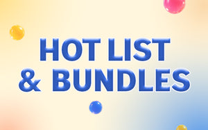 Hot List and Bundles summer sale banner.