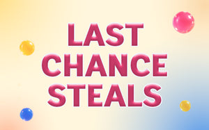 Last Chance Steals Summer sale banner.