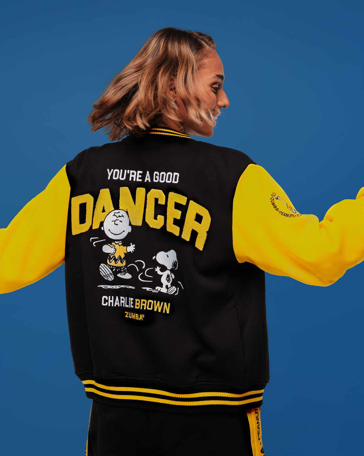 Zumba X Peanuts Varsity Jacket – Zumba Wear | STRONG iD