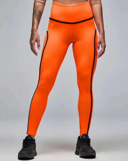 STRONG iD High Waisted Ankle Legging With Strapping