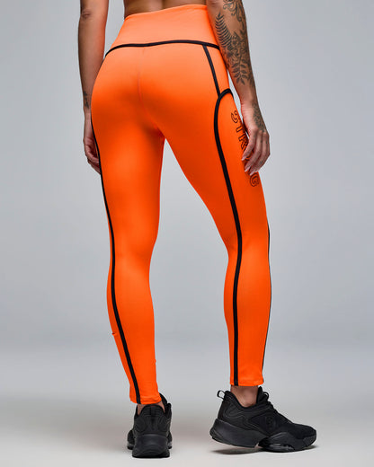 STRONG iD High Waisted Ankle Legging With Strapping